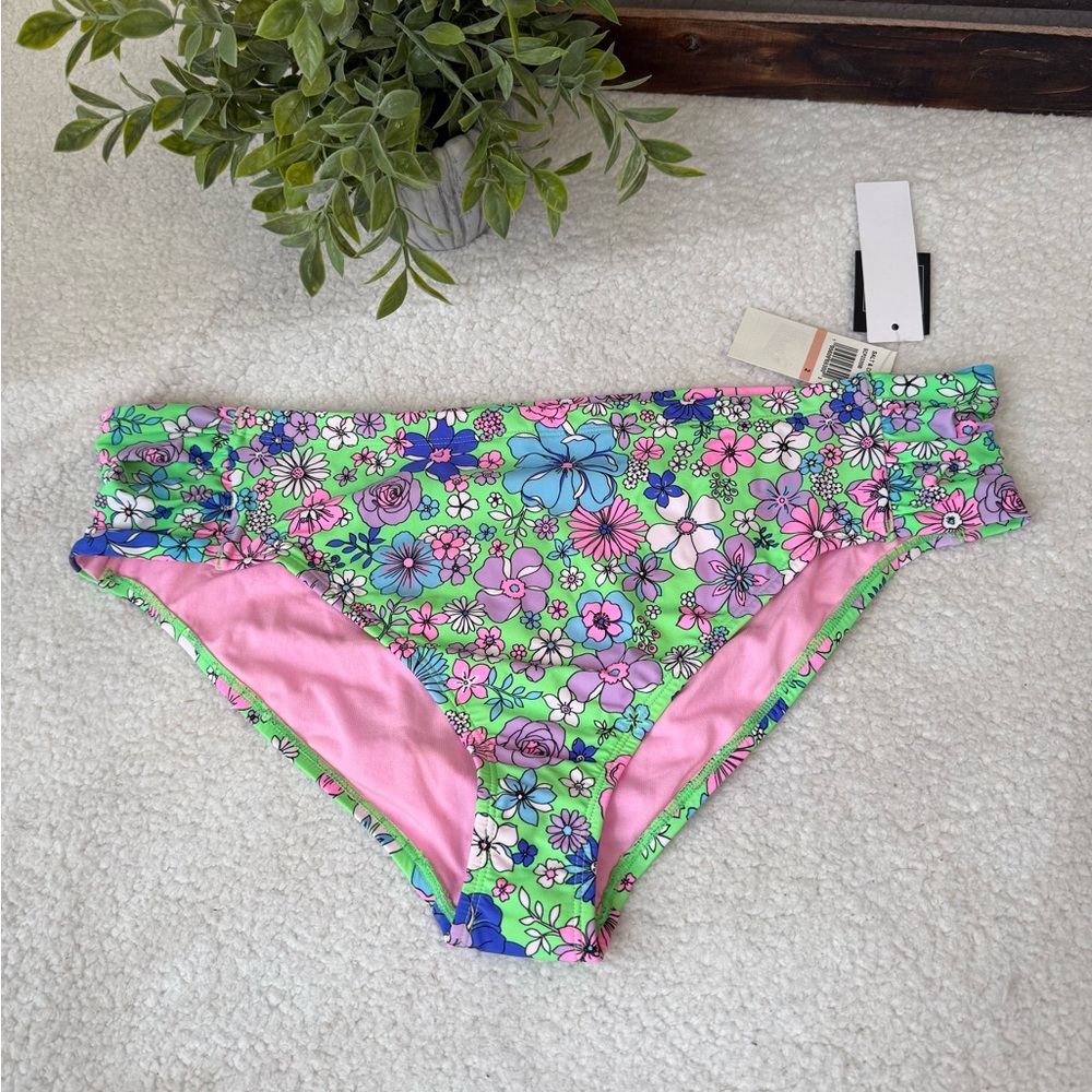 Salt + Cove floral swim bottoms